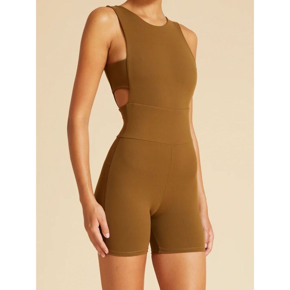 LIVE THE PROCESS Orbit Cutout‎ Bodysuit Cacao Small